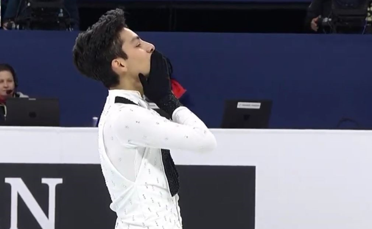 El patinador mexicano Donovan Carrillo rompe récord en Corea del Sur