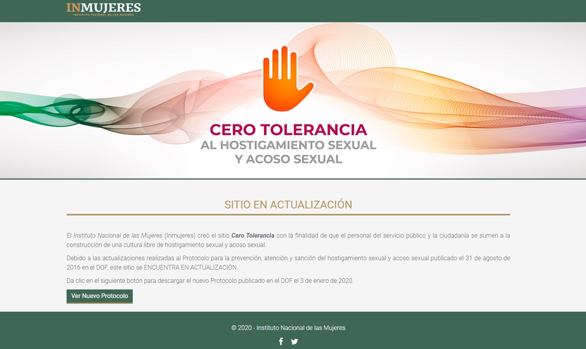 Lanzan nuevo protocolo para la Prevención de Hostigamiento y Acoso Sexual