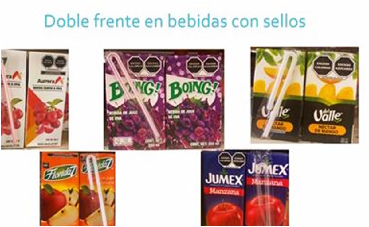 Dan vuelta a nuevo etiquetado con “doble frente” en productos chatarra