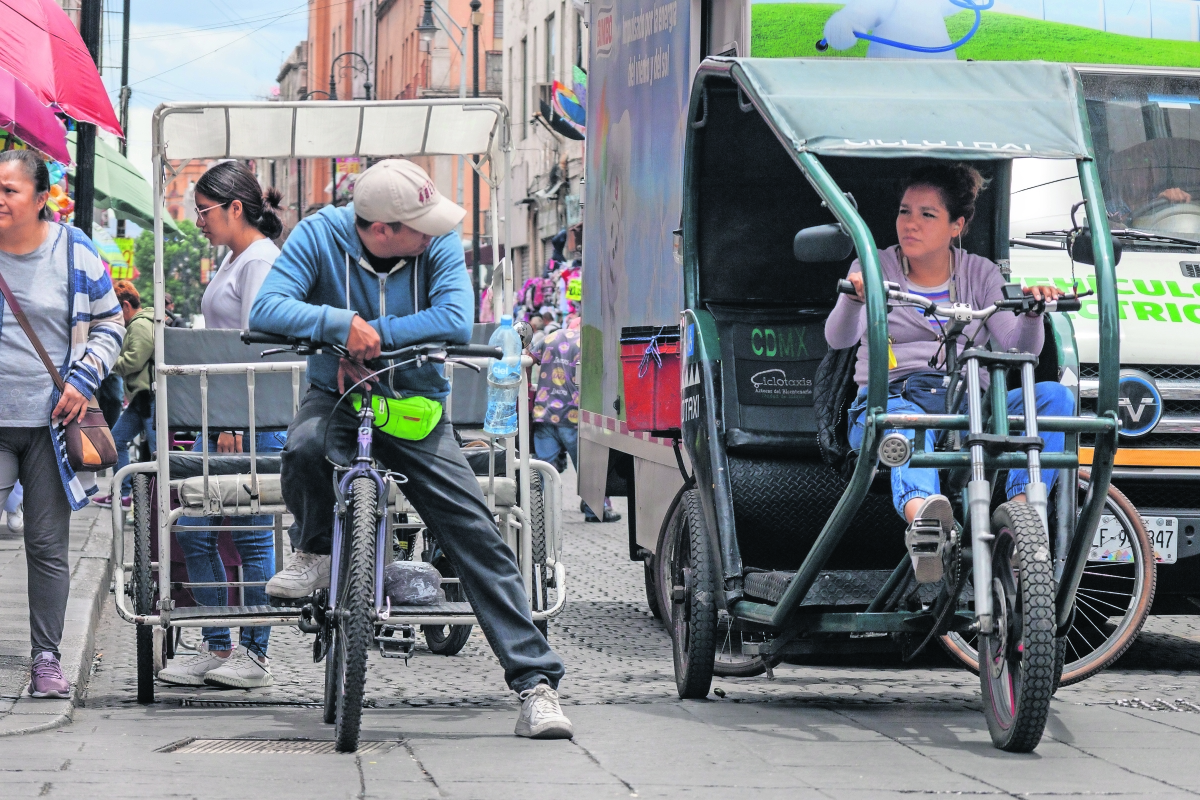 Ven bien regular tarifas de ciclotaxis del Centro Histórico 