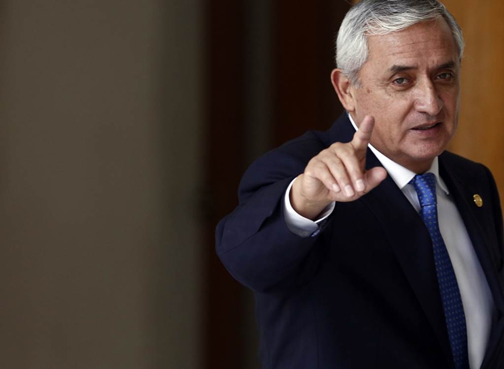 Renuncia de Pérez Molina, en manos del Congreso de Guatemala