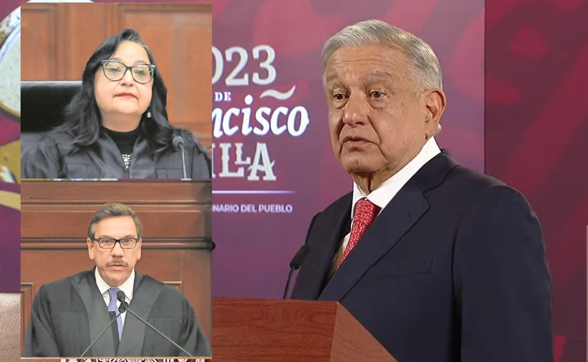 AMLO critica a ministros Piña y Laynez tras freno a extinción de fideicomisos del Poder Judicial   