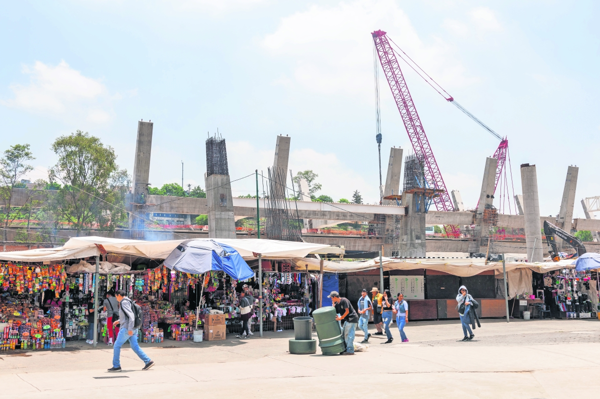 Terminal Observatorio del Tren México-Toluca, con avance de 77%