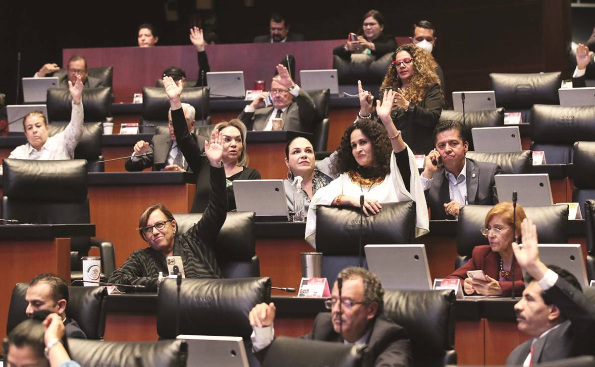 Ratifica Senado ascensos de mandos militares y navales