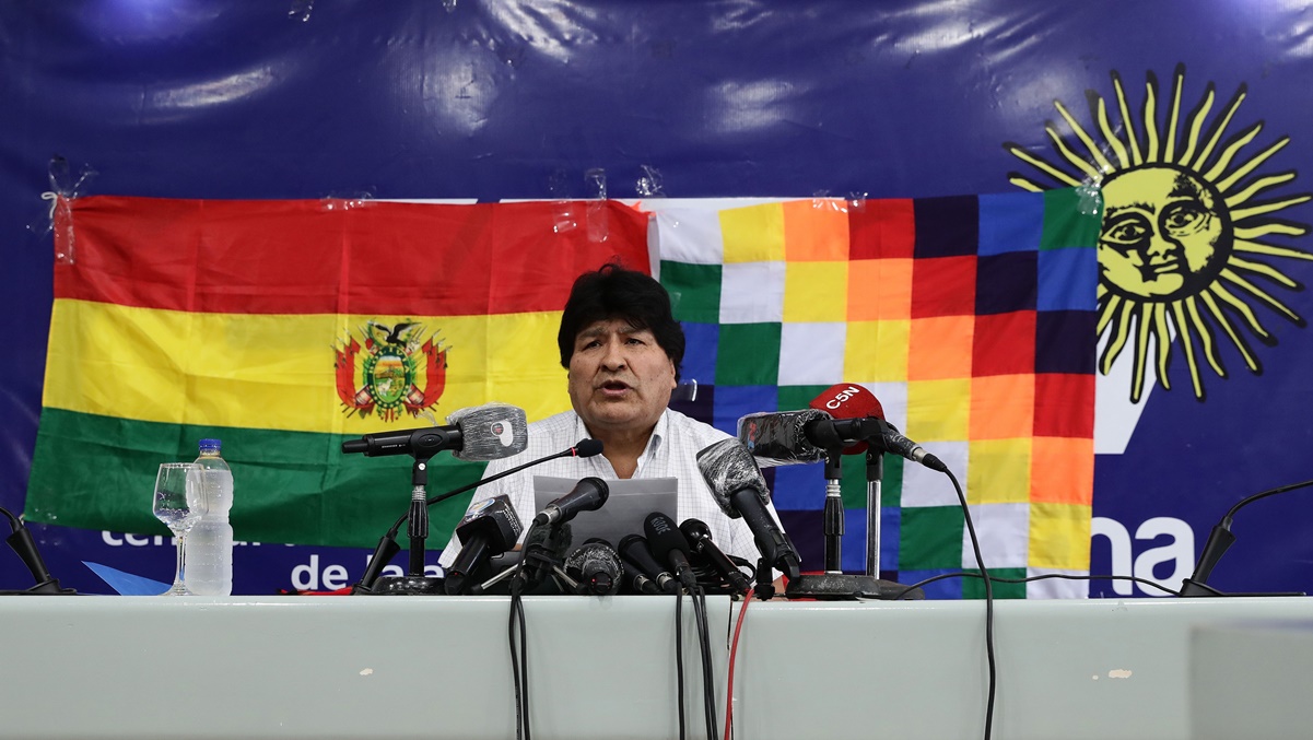 Evo Morales declara ganador de elecciones en Bolivia al candidato de su partido