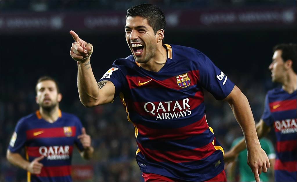 Luis Suárez rescata al Barcelona con "Hat-Trick" 