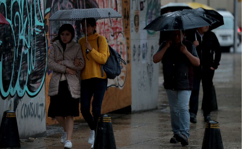 Valle de México registrará hoy lluvias vespertinas con chubascos