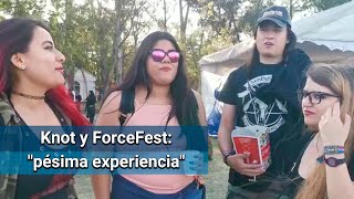 Gastaron 5 mil pesos para una "pésima experiencia" en el Knot y Force Fest