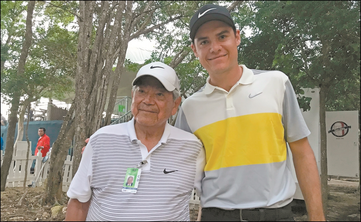 El golfista noruego, de corazón poblano 