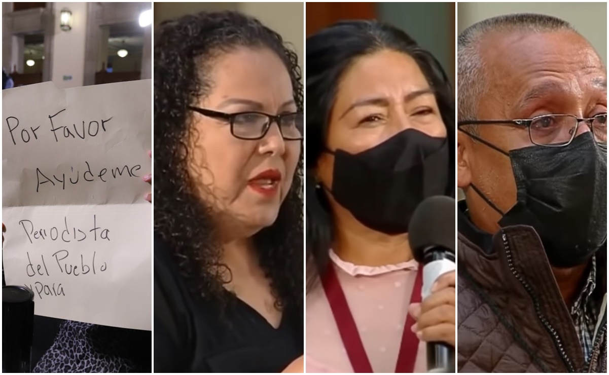 “Temo por mi vida”: Los periodistas que han pedido ayuda en la mañanera de AMLO por amenazas