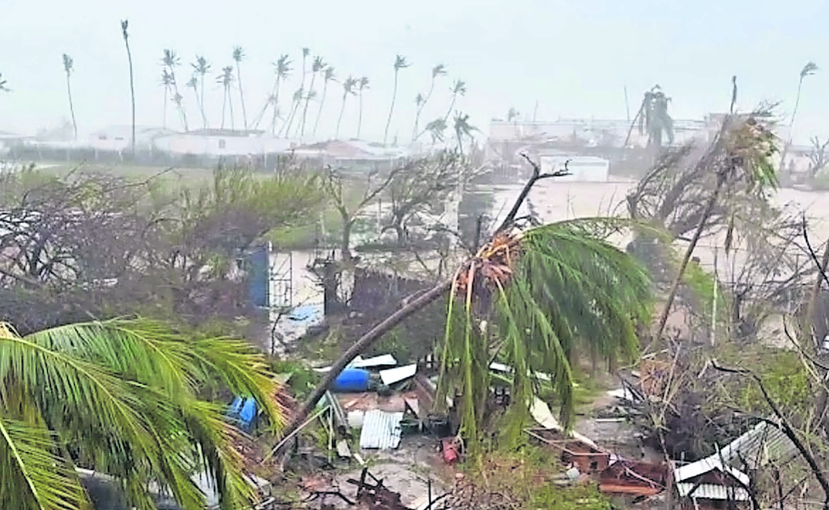 FOTOS: Así se ve el impacto del huracán Beryl en Jamaica