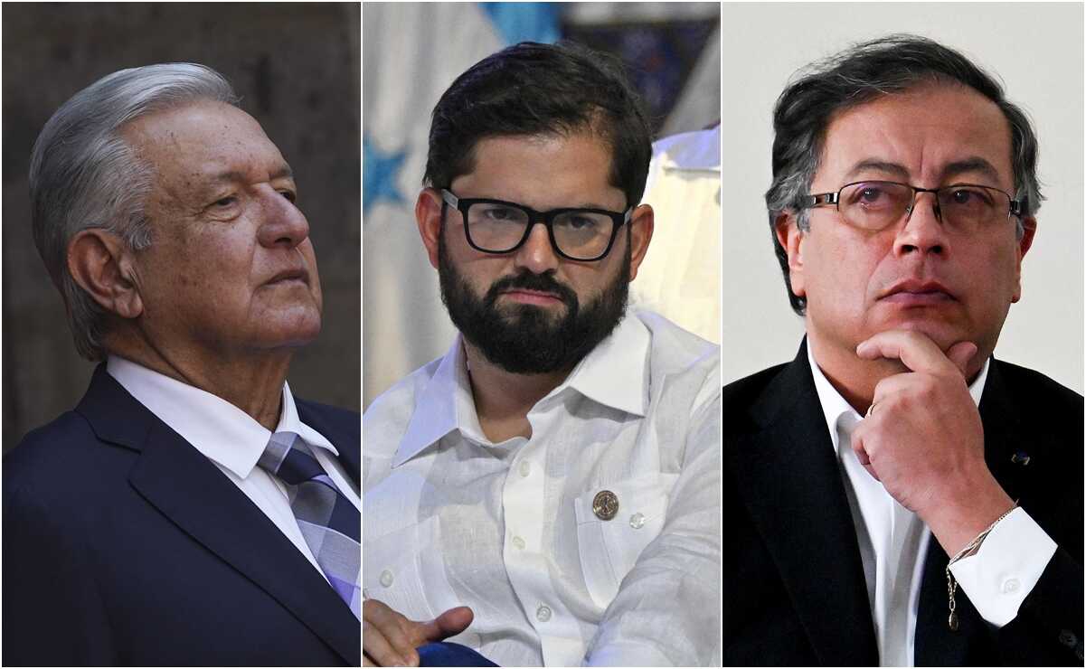 AMLO, Boric y Petro buscan transferencia de presidencia de la CELAC a Perú