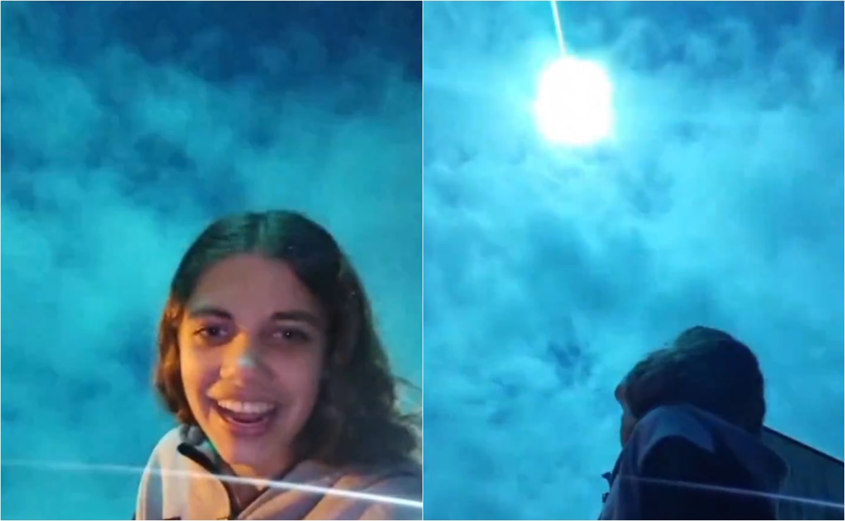 Joven captura el mejor momento del meteorito que sorprendió a España y Portugal; video se viraliza