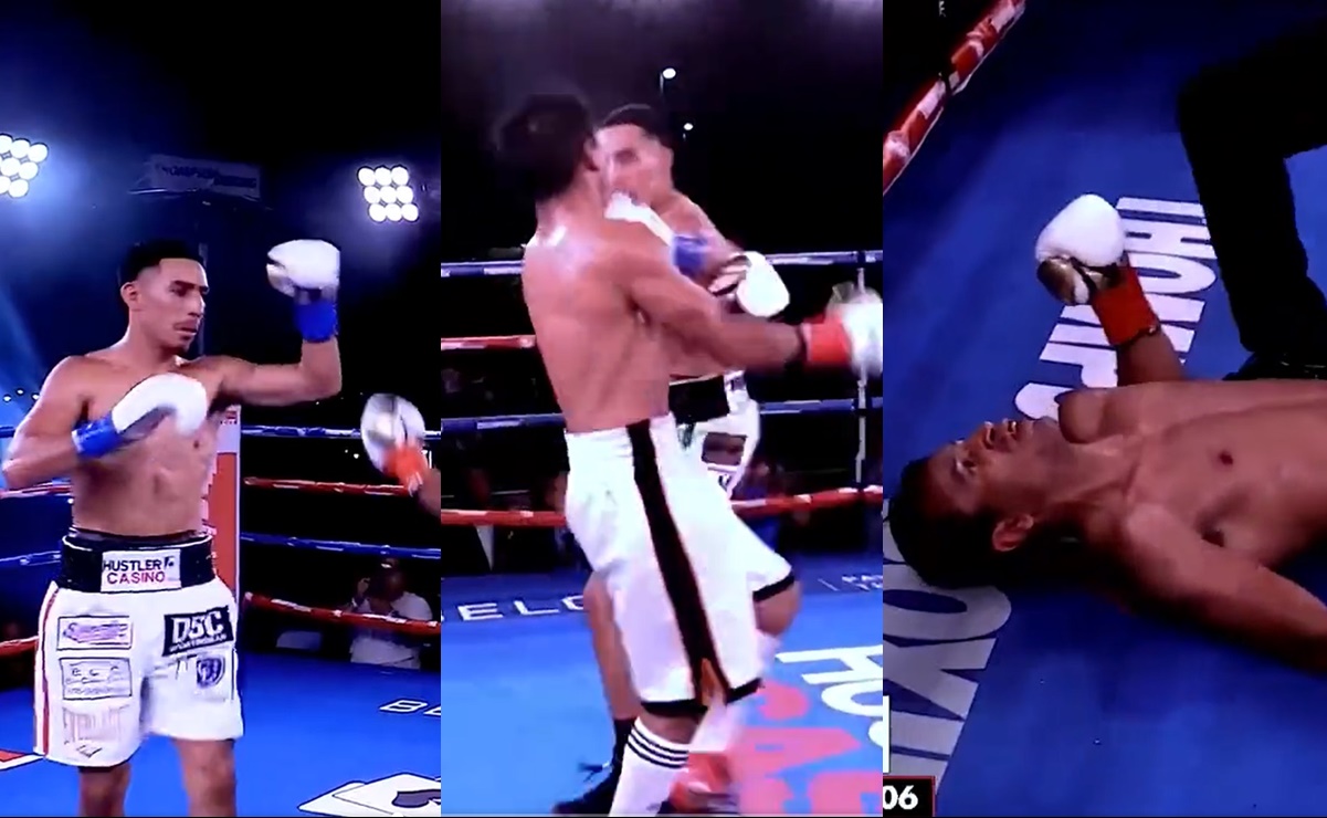 VIDEO. Boxeador propina polémico y brutal nocaut a su rival indefenso