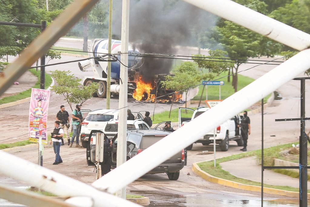 Culiacán vive horas de caos y terror