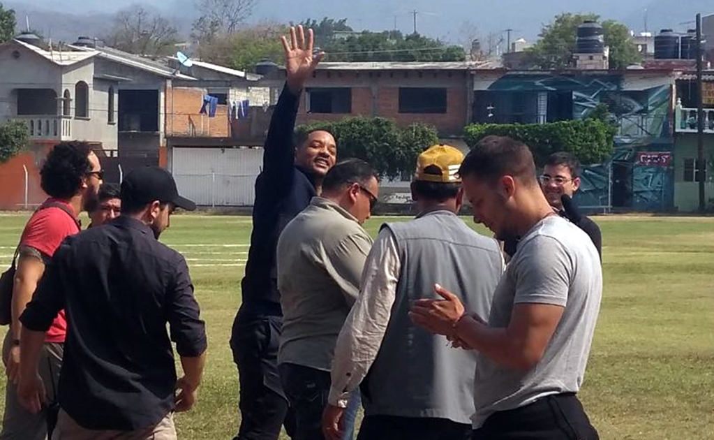 Will Smith sorprende en Morelos por filmación de "Bad boys"