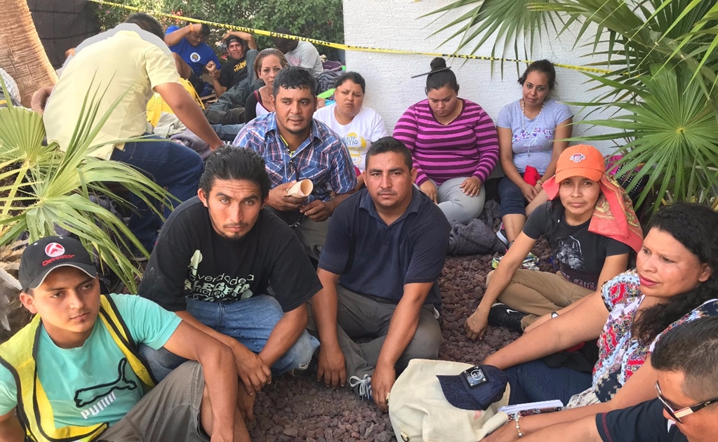Con huelga de hambre, 15 centroamericanos exigen visas humanitarias a México