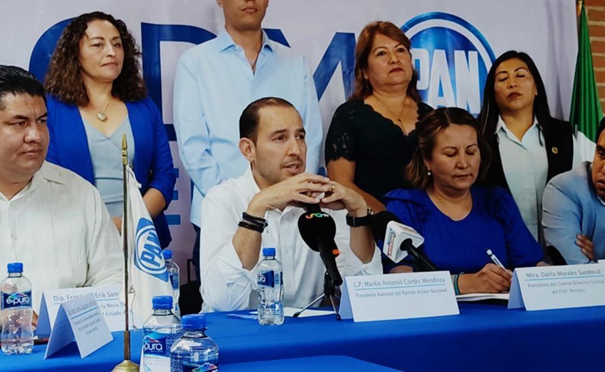 El plan B del presidente es con V de venganza, afirma Marko Cortés