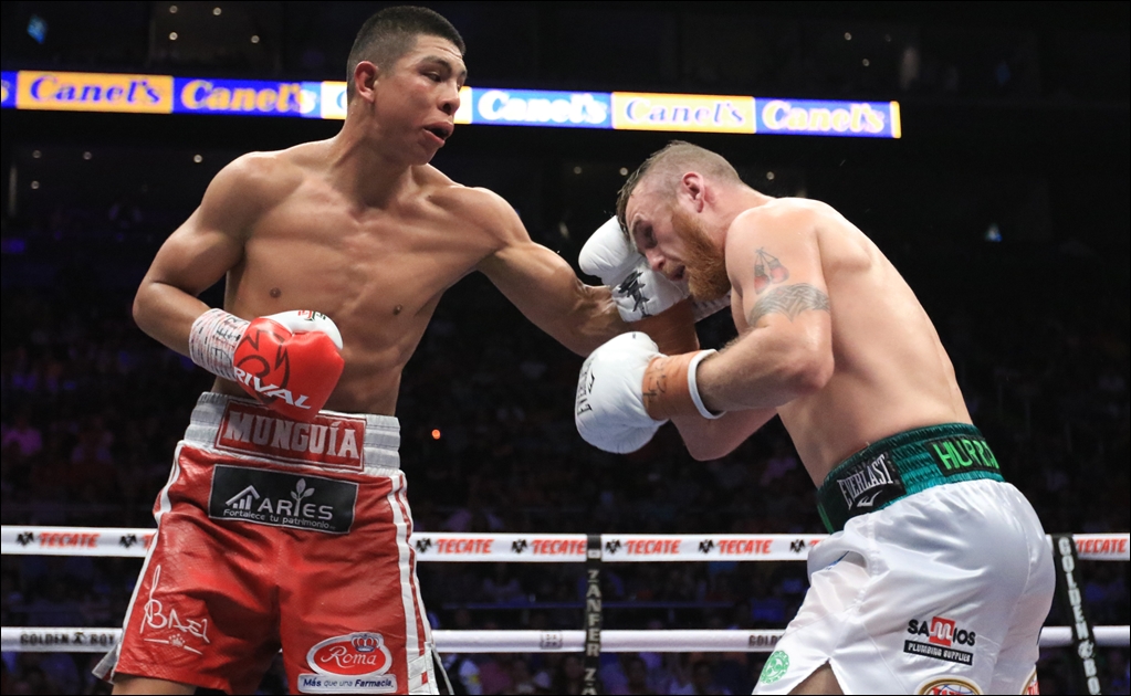 El invicto del boxeador mexicano que se salvó en último round