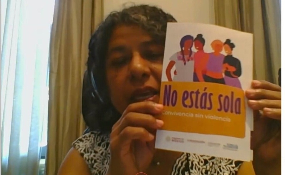 Lanzan campaña “No Estás Sola” para prevenir violencia familiar