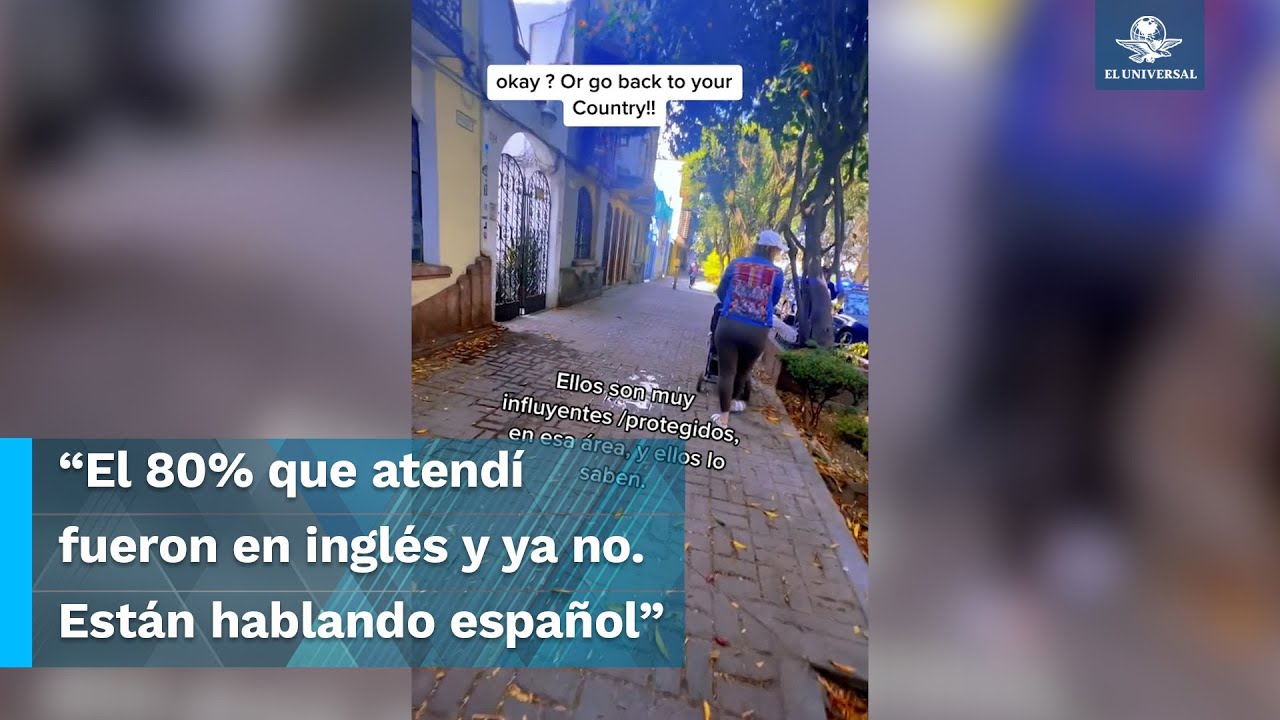 Joven asegura que extranjeros intentan hablar español en Roma-Condesa, tras caso viral