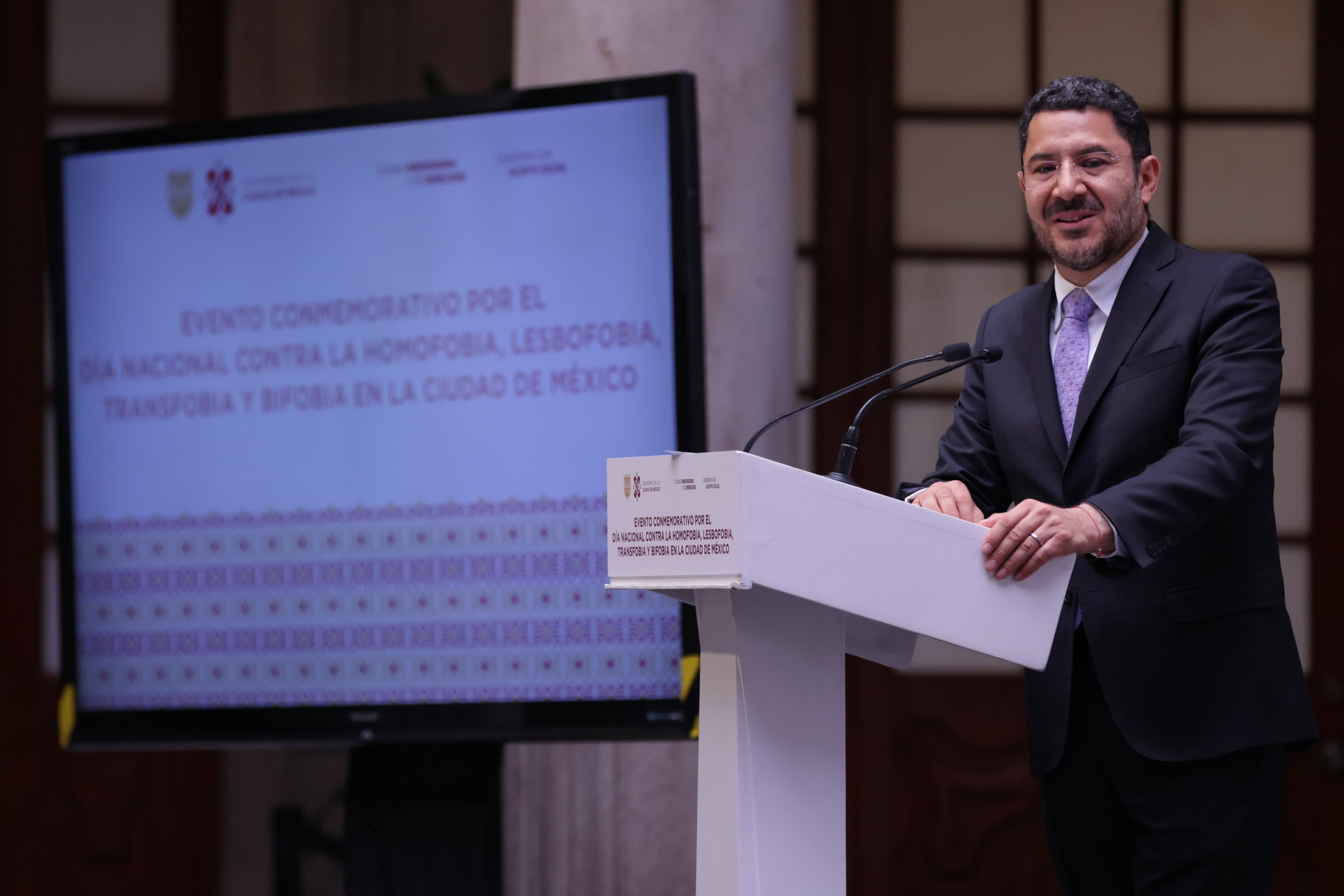 Martí Batres asegura que la CDMX sigue abierta a nuevos cambios para ser una sociedad plenamente igualitaria