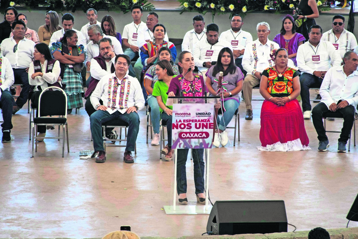 Claudia Sheinbaum: “Que nunca regresen los gobiernos del PRI y el PAN”