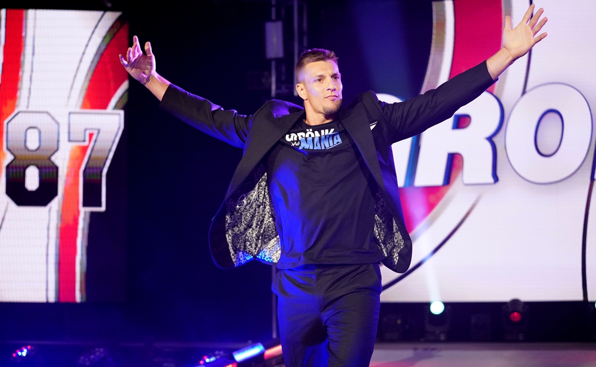 Rob Gronkowski, la aparición estelar en Wrestlemania 36