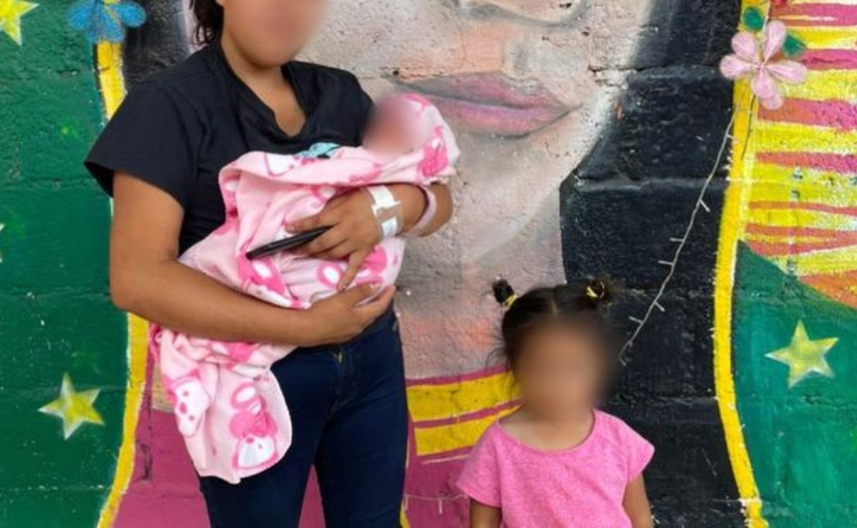 INM otorga residencia permanente a mujer migrante que dió a luz en un autobús en Veracruz y a sus dos hijas