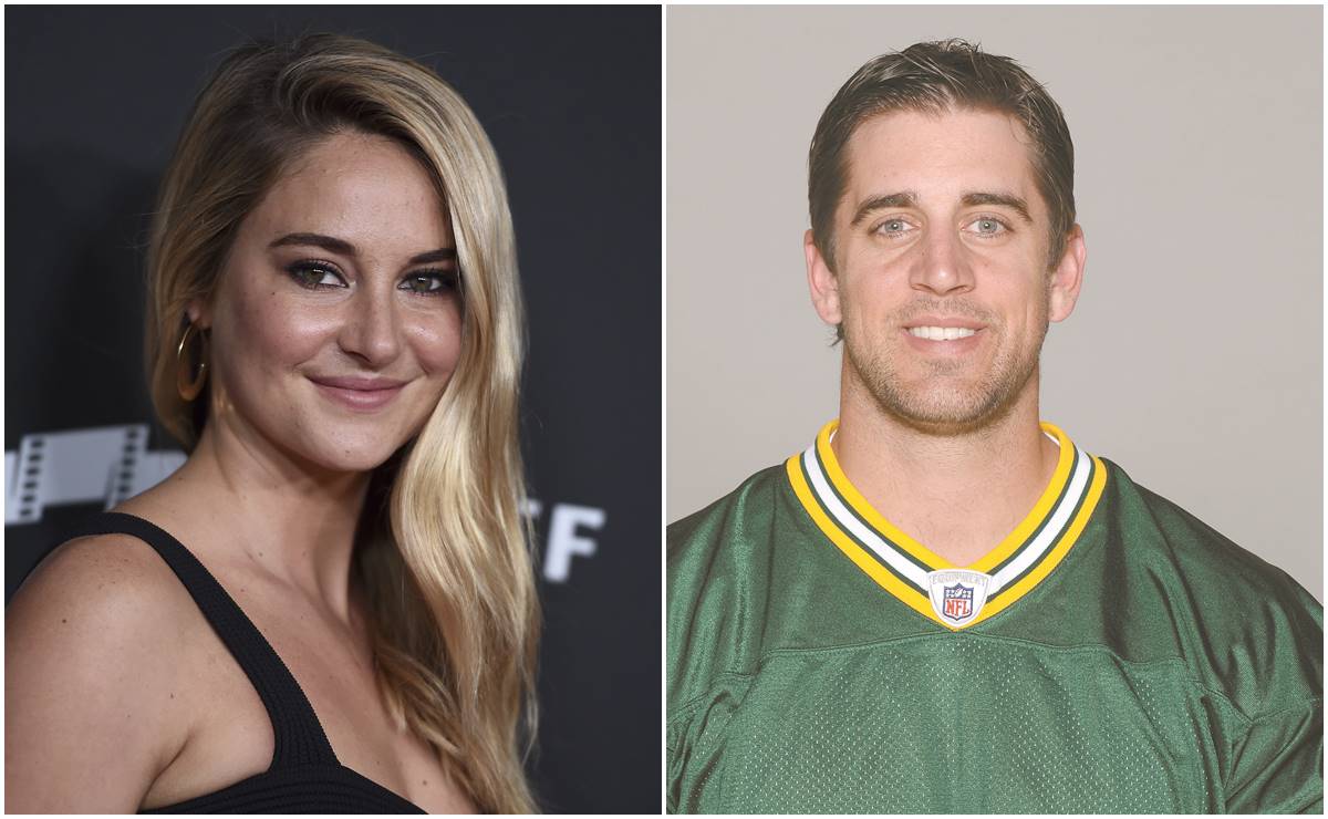 Aaron Rodgers y Shailene Woodley, el posible nuevo romance de la NFL    