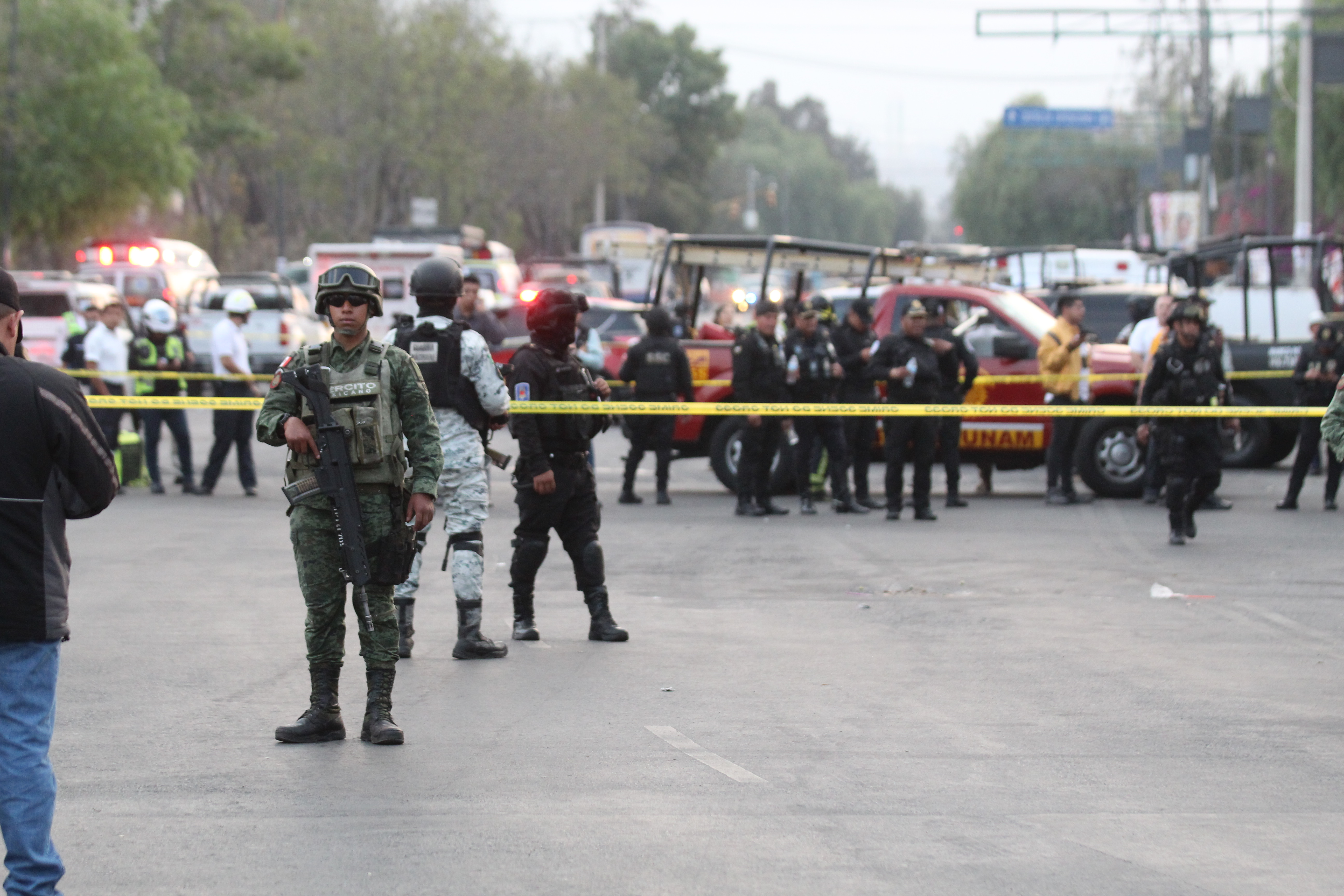 Tres muertos deja desplome de helicóptero privado en Coyoacán. CDMX. ¿Qué pasó?