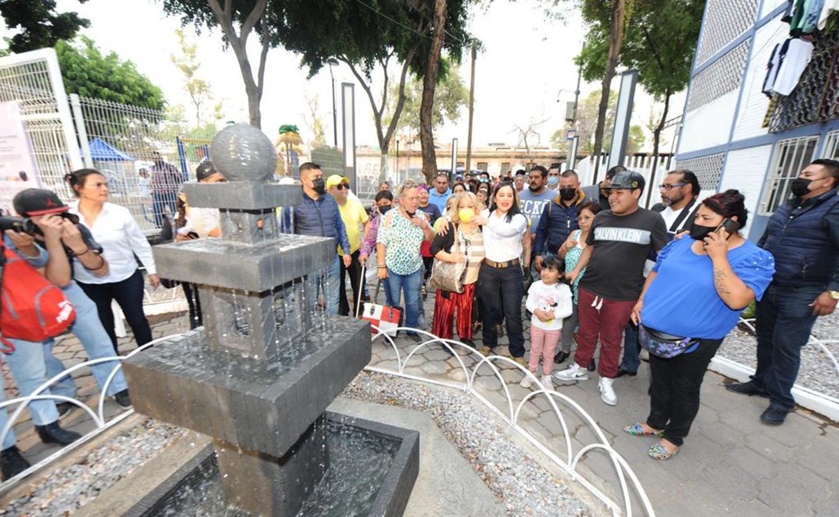 Sandra Cuevas entrega primera etapa de mejoramiento urbano en Tepito 