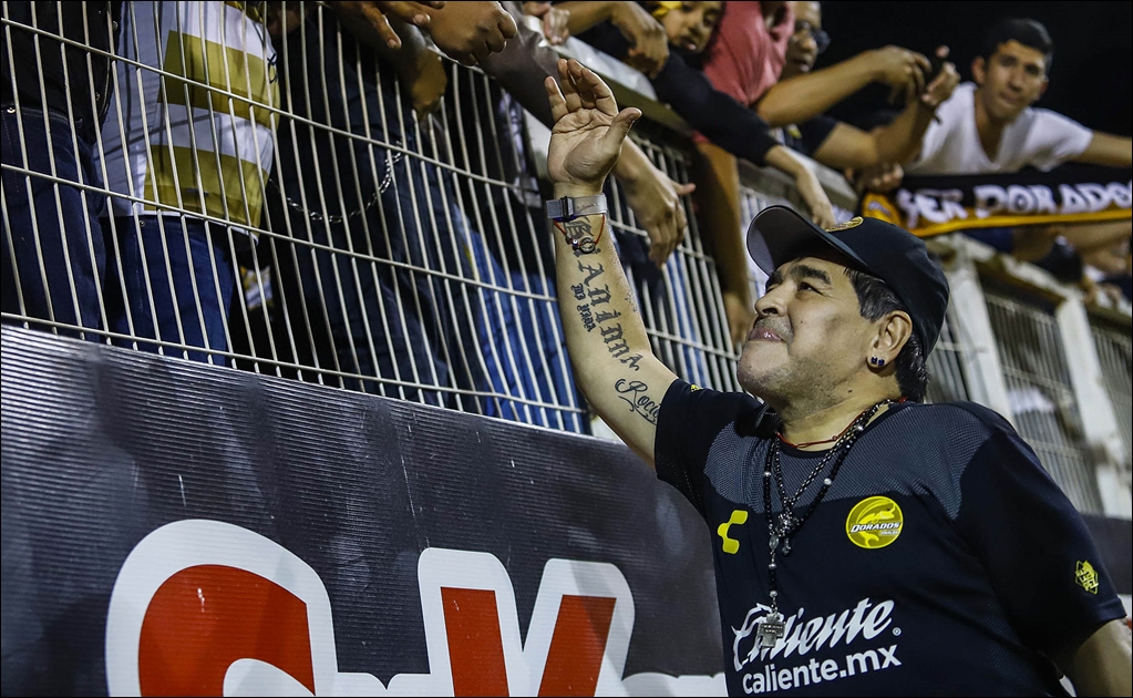 "Chocarán" los fans de Maradona con los de Chivas en la CDMX