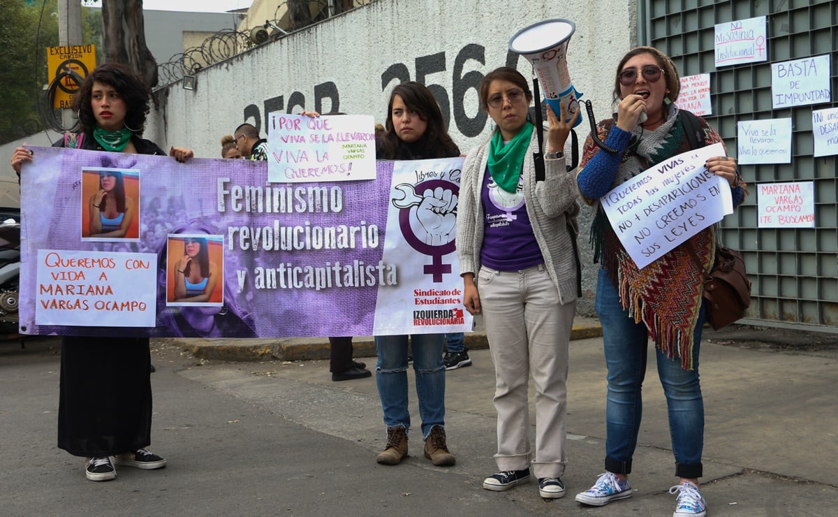 Colectivos de mujeres exigen a Procuraduría seguir búsqueda de Mariana