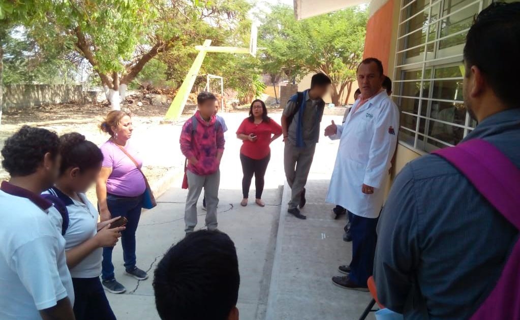 Suspenden clases en secundaria de Chiapas por problemas de salubridad 
