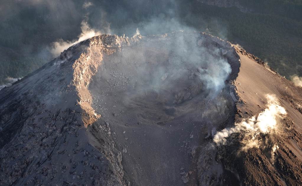 Disminuye actividad del Volcán de Colima
