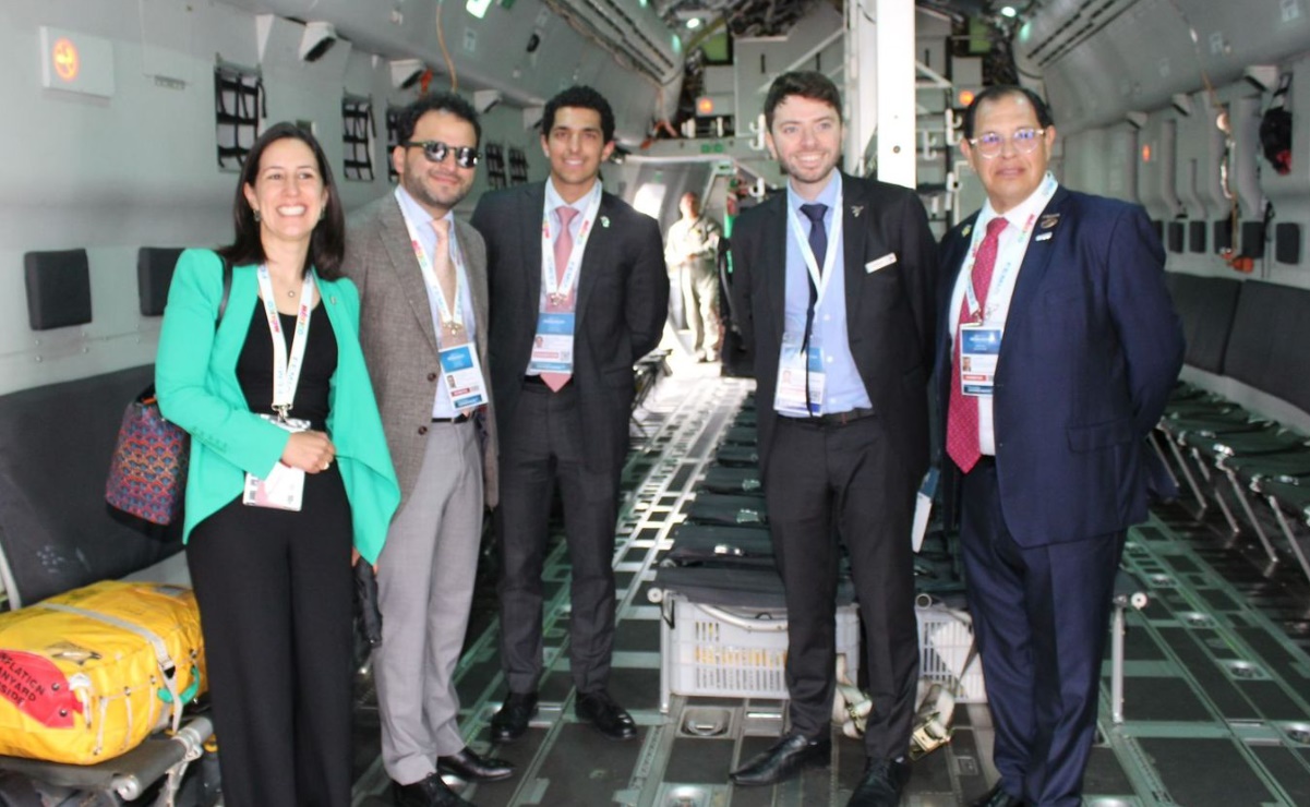 México participa en feria de Reino Unido para atraer inversiones al sector aeroespacial