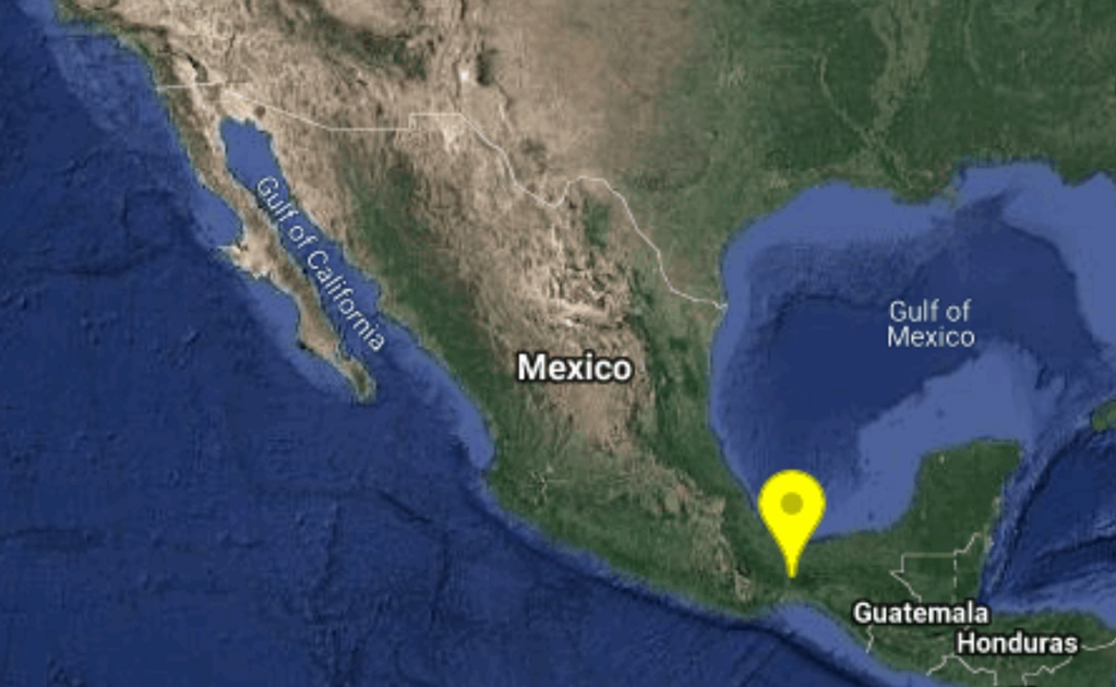 Ocurre sismo de magnitud 5.0 en Matías Romero, Oaxaca