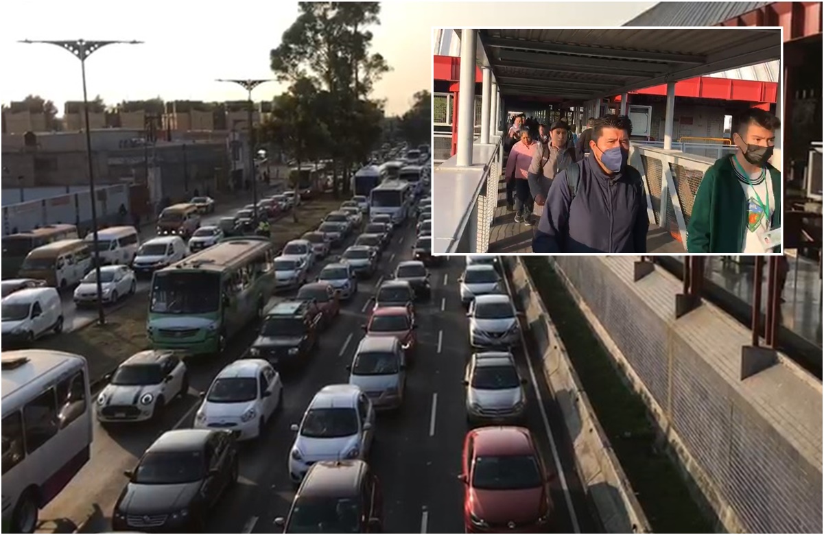 Regreso a clases: vialidades que conectan CDMX con Edomex están saturadas, VIDEO