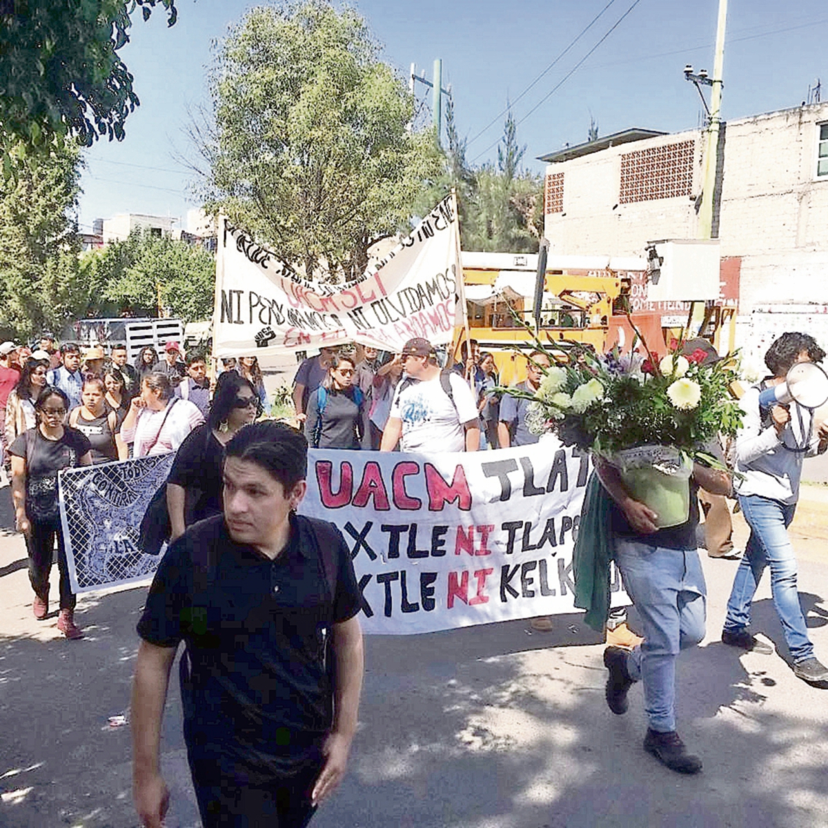 Marchan por asesinato de estudiante de la UACM