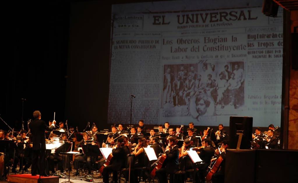 EL UNIVERSAL festeja centenario con concierto en Bellas Artes