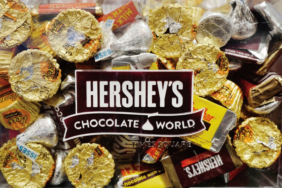 Hershey gana mercado con chocolate