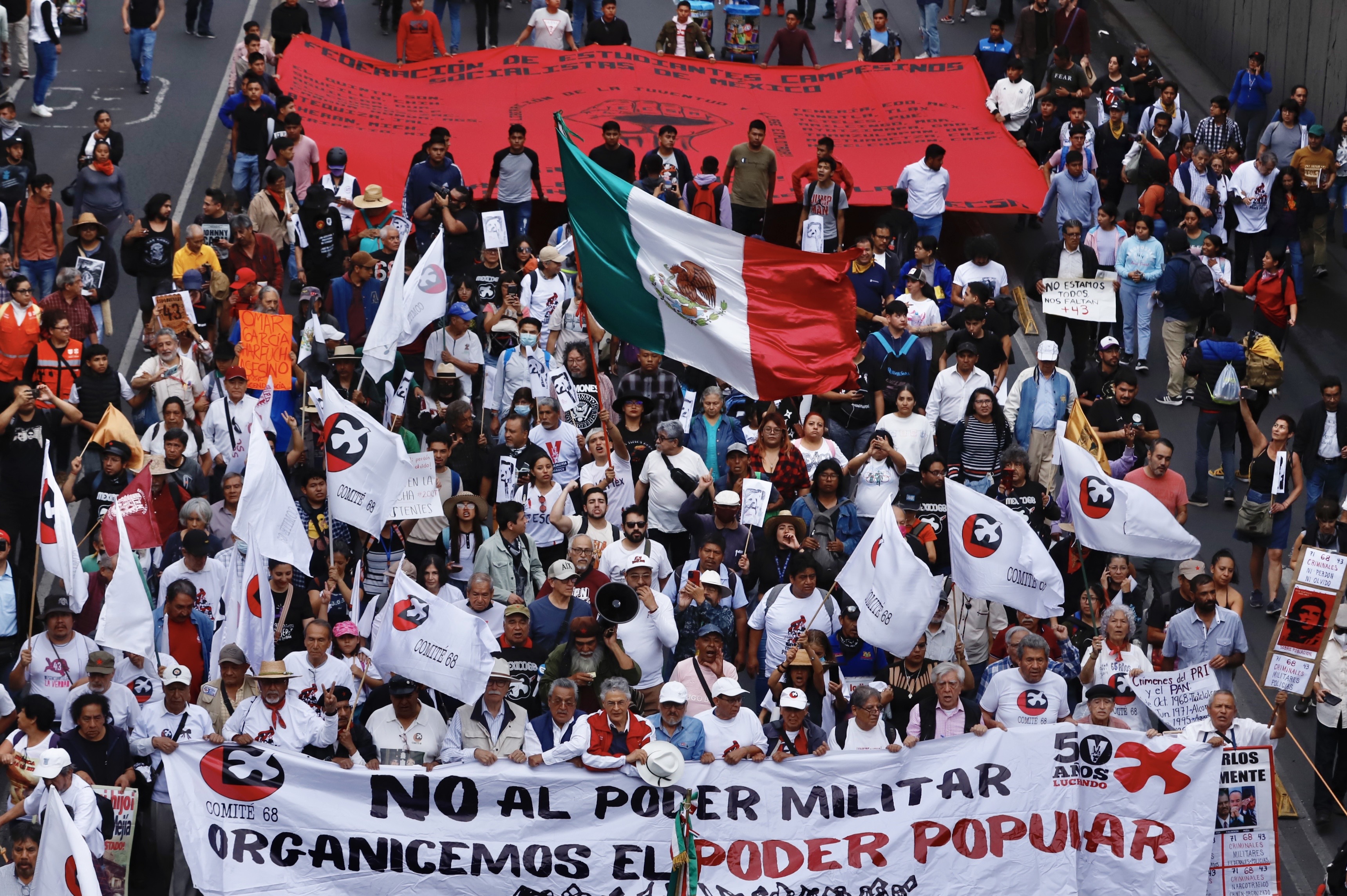 AMLO responde al Comité del 68: “Yo tengo mi conciencia tranquila”