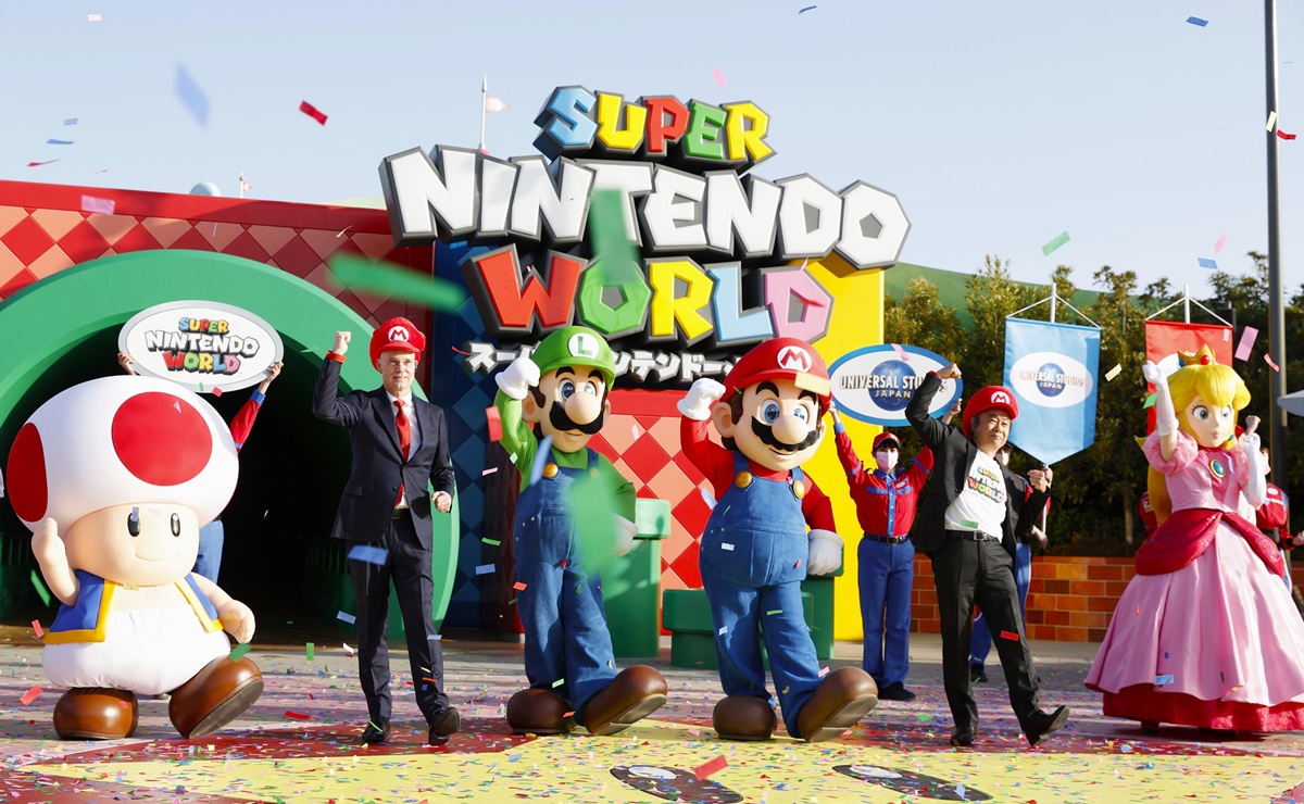 Fotos: Abre el parque Super Nintendo World en Japón