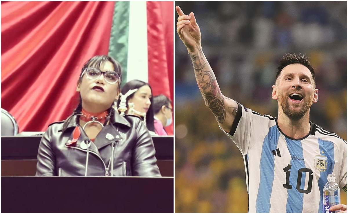 Diputada trans María Clemente propone declarar persona non grata a Messi por “desprecio” a México