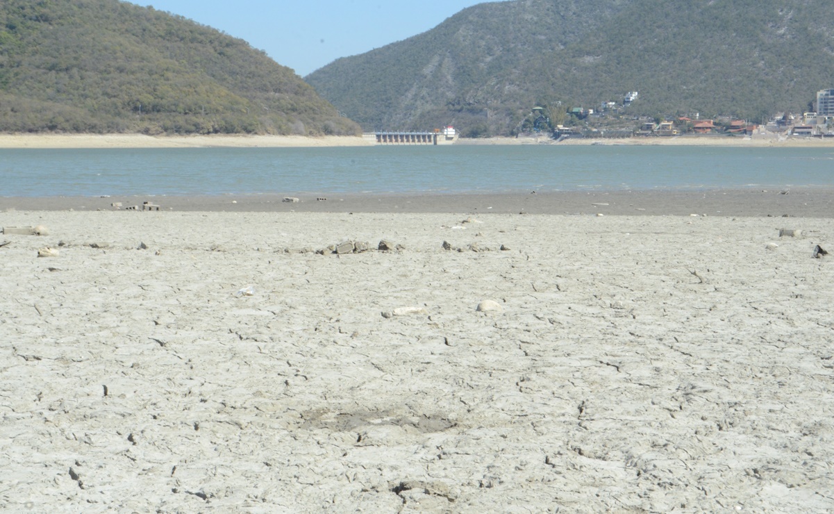 Alertan que presa Cerro Prieto en Monterrey está a días de quedarse sin agua