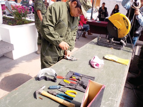 Santa Rosa, sin alta presencia de armas