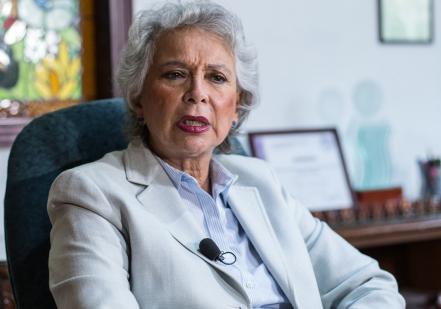 Olga Sánchez Cordero apoya aspiraciones presidenciales de Claudia Sheinbaum