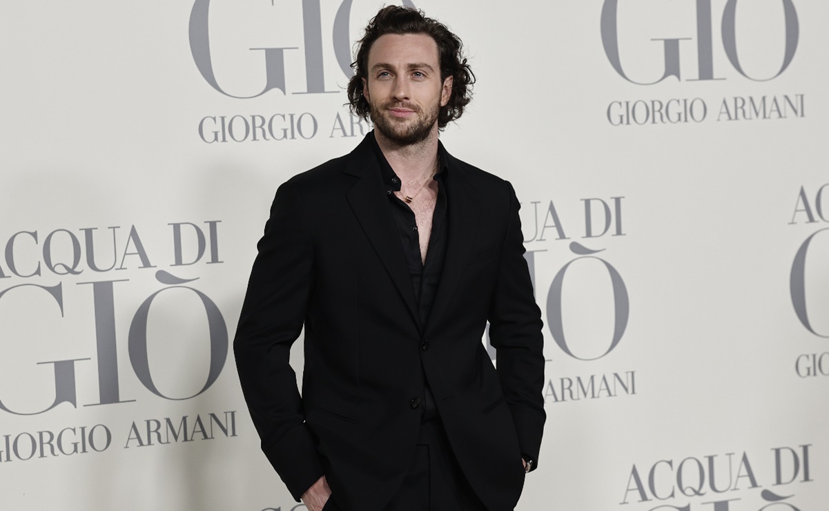 El actor británico Aaron Taylor-Johnson, fuerte candidato a ser el próximo James Bond