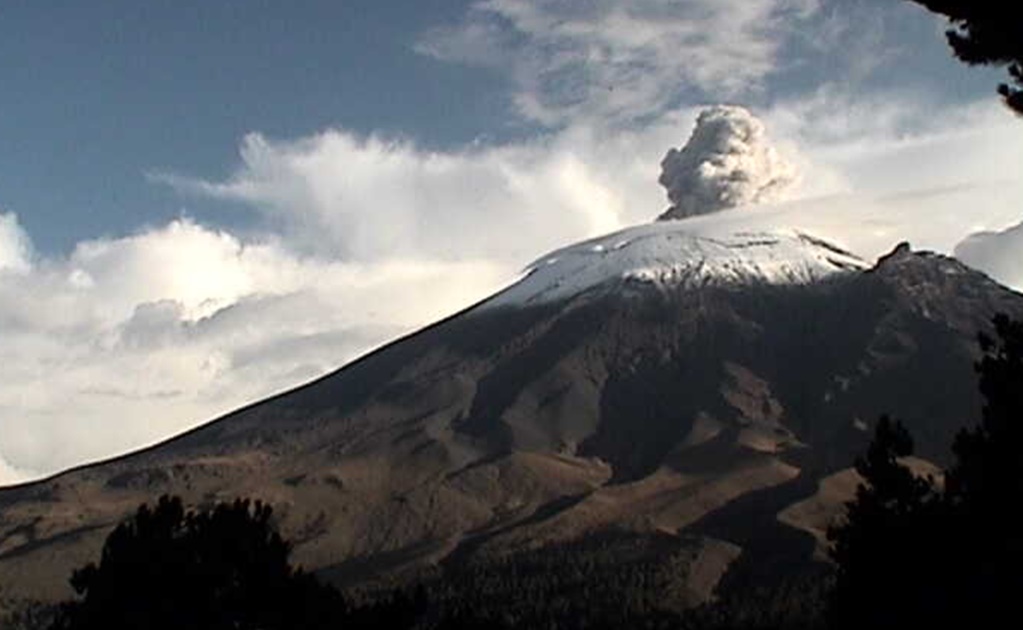 'Popo' registra 89 exhalaciones y 11 explosiones